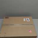 Grlasen Women's Long Quilted Puffer Vest Sleeveless Hooded Button Down Padded Coats Jacket Outerwear with Pockets (Large, White)