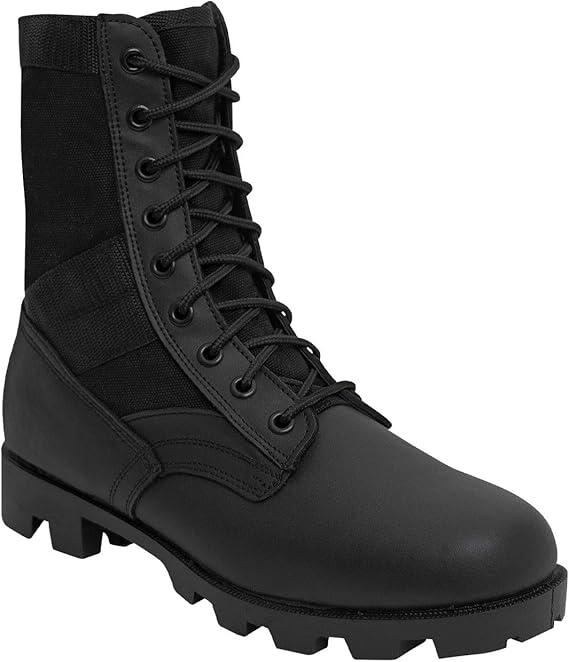 ROTHCO G.I. TYPE BLACK STEEL TOE JUNGLE BOOT
  13R