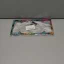 Palm License Plate Frame - Colorful Palm License Plate Holder, Rust-Proof Auto Stainless Steel Parts License Plate Cover Decoration for Standard Us 12x6 Inch