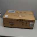 Crystal Chandelier Ceiling Fan with 3-Light, Farmhouse Fandelier with Remote - Silent DC Motor, K9-Crystal, Wood Blades, 3-Speed and Timing, Energy-Efficient Ceiling Fans for Living Room (52" Black)