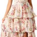 Petal & Pup Women's Mito Tiered Maxi Dress,