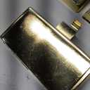 Pack Christmas Stocking Holders, Metal Mantel Hangers with Anti-Slip Base for Fireplace Decorations (Gold-3)