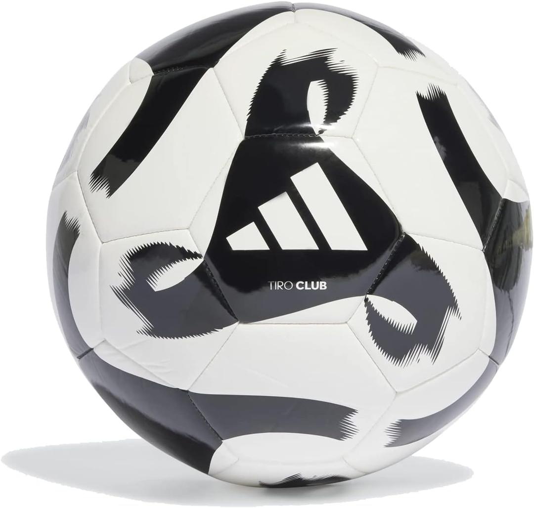 adidas Unisex-Adult Tiro Match Ball (5, White/Black/Club)