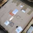 4763 Extendable Round Dining Table for 48 with Dust-Proof 2-Tier Storage Shelf Space Saving Expandable Wood Oval Circle Dinner Furniture with Pedestal Base (Black) (Brown)