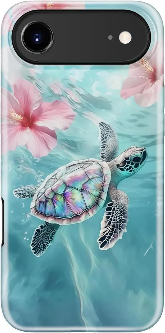 LUMARKE for iPhone Air Case,Trendy Flower Cover,Wireless Charging