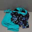 Tempt Me Women Tankini Swimsuits with Skirt - Two Piece Tummy Control Bathing Suit with Pockets Loose Fit 2026 Swimwear (XX-Large, Aqua Blue Floral)
