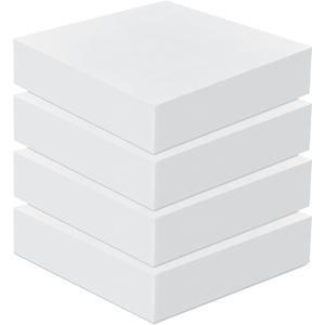 Frienda 4 Pack 6" x 24" x 24" Upholstery High Density Foam Cushion Seat Replacement Square Cut to Size Foam Couch for Patio Furniture Commercial Dinning Chair Couches Benches Padding DIY Projects