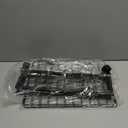 Under Bed Storage with Wheels, 360 Rotating, No-Assembly Underbed Storage Containers, 1 PACK (Black)