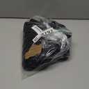 KITCHENAID Fitted Tilt-Head Solid Stand Mixer Cover with Storage Pocket, Quilted 100% Cotton, Matte Black, 14.4"x18"x10", NEW AND IMPROVED FIT