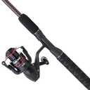 Ugly Stik GX2 Spinning Reel and 6'6" Fishing Rod Combo, 2-Piece, Graphite and Fiberglass Rod with Clear Tip Design