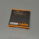 NOVOO Air Locator Tag (iOS Only) Wallet Tracker Card with Apple Find My, Smart Card Bluetooth Tracker, 6 Years Battery, IP68 Waterproof, 1.6mm Keys Finder and Item Locator for Keys, Bags, Passport (1 Pack Black)