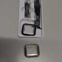 Stainless Steel Band and Case Compatible With Apple Watch Iwatch Ultra Series 11 10 9 8 7 6 5 4 3 2 1 SE 49mm 45mm 46mm 44mm 42mm 41mm 40mm 38mm,Men Women Classic Classy Metal Business (Black&Silver)