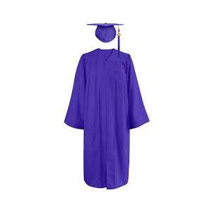Matte Graduation Cap and Gown 2025 Tassel Adults Set for High School and Bachelor