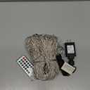 echosari 20Ft x 10Ft Large Curtain Lights Plug in, 600 LED Dual Color Changing Outdoor Curtain Lights Waterproof Connectable with Remote for Wedding Backdrop Yard Decor (Cool White & Multicolor)