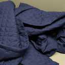 Bare Home Coverlet Set - Standard - Lightweight Bed Decor - Comforter Alternative - All-Season Quilted Bedspread (Size Standard Dark Blue)