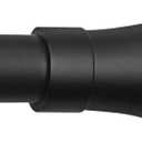 CHICOLOGY 3/4 to 1 inch Diameter Curtain Pole for Drapes with Decorative Finials, Window Decor, Elegant Finished in Brass, Bronze, Nickel & Black Curtain Rods, 48 to 86 inches, Matte Black - Aaron