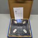 Etekcity Smart Scale for Body Weight, FSA&HSA Eligible, Bathroom Digital Weighing Scale with BMI, Body Fat, Muscle Mass, Accurate Bluetooth Home User Health Equipment Sync Apps, LED, Tempered glass (11 x 11 inches, Classic-Black)