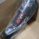Muay Thai Shin Guards, Shin Pad for Martial Arts, Kick Boxing Leg Instep Protection Pads for Sparring, MMA Kickboxing Taekwondo Professional Training Equipment Gear, Medium