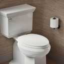 KOHLER Broadwood Quiet-Close, Elongated Toilet Seat Soft Close, Durable Wood, Easy Installation, Universal Fit, Home Essentials, White Finish, K-25881-0