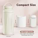 22oz Portable Breast Milk Cooler Bottle-Milk Cooler for Outdoor Travel, Keeps Fresh Cooling for 24+ Hours,Breastfeeding Essentials with 2pcs Bottle for Breastmilk Storage