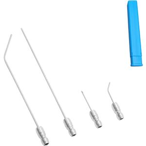 High Pressure Washer Nozzle Kit For Washing,Stainless Steel Flush Wand Extension Spray Tips With Quick Connect For Washing Machine, Ac Coil, Water Heater And Appliance Cleaning