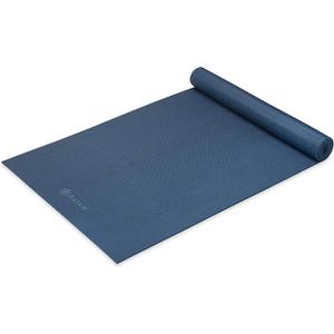 Gaiam Yoga Mat - Premium Solid Thick Non Slip Exercise & Fitness Mat for All Types of Yoga, Pilates & Floor Workouts