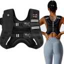 VBSD Weighted Vest Woman 20lb Weight Vest for Women Men Body Weight Vests for Walking Strength Training Running Workout Jogging Fitness