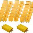 20 Pairs Amass XT30U (XT30 Upgrade) Male Female Bullet Connectors Power Plugs for RC Lipo Battery