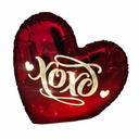 Holiday Home Light Up Heart Decor - Red, 7.7 in 