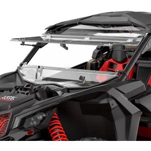 KEMIMOTO X3 Flip Windshield Compatible with Can-Am Maverick X3 & X3 Max
