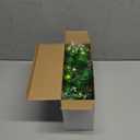 8 Pcs Lime Green Christmas Tree Picks 7.87 Inch Christmas Balls Ornaments Xmas Hanging Peppermint Decorations for Xmas Tree Topper DIY Wreath Holiday Floral Vase Filler Crafts Home Decor