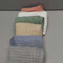 Looxii Muslin Burp Cloths 100% Cotton Muslin Cloths Large 20''x10'' Extra Soft and Absorbent 6 Pack Baby Burping Cloth for Boys and Girls(Multicolor)