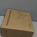 Electric Heated Blanket Throw 50"x60" Pink Ultra Soft Luxury Fluffy Faux Rabbit Fur Machine Washable 6 Heat Settings 4 Hours Auto Off Overheat Protection for Home Office Use