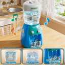 PEADUCK 3-in-1 Play Kitchen Appliances Set for Kids, Pretend Play Toys with Blender, Mixers, Water Dispenser, Realistic Sounds & Light, Birthday Gifts for 3-8 Year Old Girl