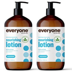 Everyone 2-in-1 Lotion for Hands/Body, 32 ounce Unscented made for Men and Women