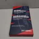 Fit Geno Back Brace Posture Corrector for Women and Men, Shoulder Straightener, Adjustable Full Back Support, Upper and Lower Back Pain Relief - Scoliosis, Hunchback, Hump, Thoracic, Spine Corrector (Medium/Large, Black)