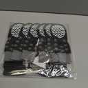 EXPAWLORER 6Pcs Anti Slip Dog Socks to Prevent Licking Paws, Dog Shoes for Winter, Double Sides Dog Boots & Paw Protectors Booties for Hardwood Floors with Grippers Small Medium Large Senior Dogs, M (Grey)