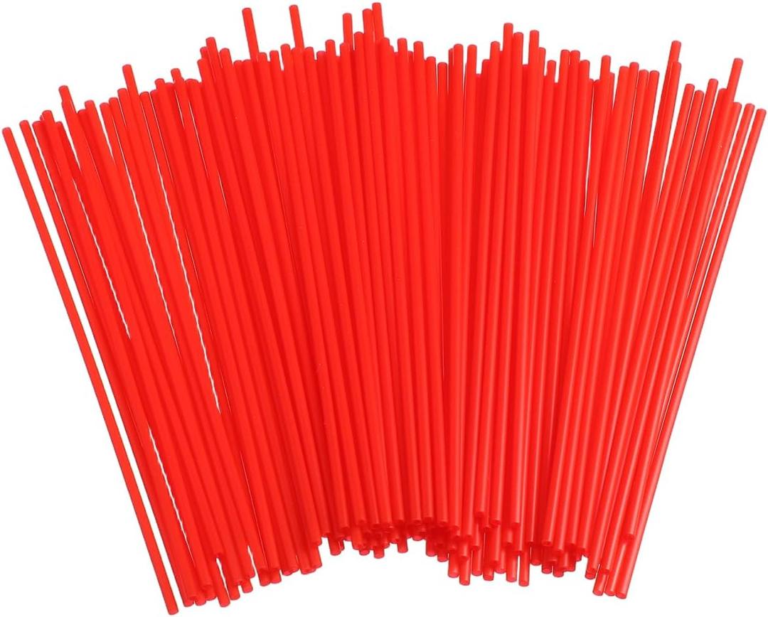 SEWACC 100 Pack Spray can Straws Replacement Spray can Extension Tubes Flexible Aerosol can Tips for Lubricant Rust Remover and Car Maintenance 4.72 in