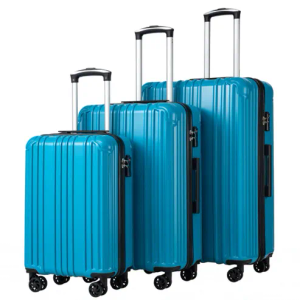 COOLIFE Luggage Expandable Suitcase PC+ABS 3 Piece Set with TSA Lock Spinner Carry on 20in24in28in YD80