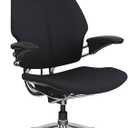 MingYi.office Vinyl Arm Pads Caps for Humanscale Freedom Office Chair,  (Height Adjustable), Can Not Fit The Advanced Arm, Black, 1 Pair.