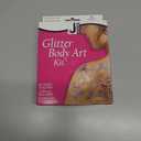 Jacquard Glitter Body Art Kit - Complete Glitter Tattoo Kit for Kids and Adults - Temporary Glitter Tattoos for Parties or Events - Glitter Tattoo Stencils 3 Jars of Glitter, Adhesive, & Instructions