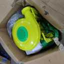 INFLATEBLE Bounce House with Slide for Kids Doctor Dolphin Theme Water Bounce House with Climbing Wall, Splash Pool & Ball Pit Wet & Dry Use, Outdoor & Indoor, Inflatefly