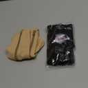 bropite Zipper Compression Socks Women & Men - 2Pairs Calf Knee High 15-20mmHg Open Toe Compression Stocking suit for Walking (Small-Medium, C-black/Nude)