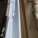 Washer Dryer Countertop, 54" x 27.55" 2-Tier Washer Dryer Topper with Edge, for Laundry Room Organization Whisper White