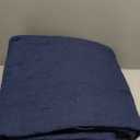 Madison Park Cotton Daybed Cover Set-Double Sided Quilting Classic Cottage Design All Season Bedding with Bedskirt, Matching Shams, Decorative Pillow, 39"x75", Quebec Navy 6 Piece