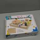 Montessori Toddler Toys - Baby Wooden Busy Board - Sensory Toys with Light Switch - Travel Toys for Educational Toddler Activities for Toddlers 1 2 3 4+ Year Old