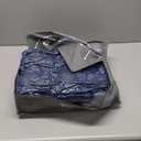 Sherpa Fleece Adult Weighted Blanket Great for Sleep, 15 lbs Dual Sided Soft Fuzzy Heavy Blankets for Couch Bed Sofa, Cozy Warm Fluffy Jacquard Throw for Winter (Navy Blue, 60" x 80", 15 Pounds)