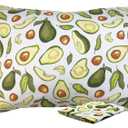 ZPECC Toddler Pillow with Pillowcase - 13x18 Organic Cotton Small Kids Pillow, Soft Breathable Bed Pillows for Sleeping Travel School Nap(Intended for Age 2 and up) Avocado