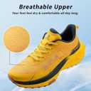 Men's and Women's Non-Slip Cross-Country Walking Shoes, Zero Drop Wide to Box Gym Exercise Cross-Training Fashion Outdoor Running Sneakers
