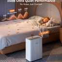 2500 Sq.Ft Dehumidifier for Basement with Drain Hose, SEMKAP 32 Pints Dehumidifiers for Home, Large Room, Bathroom, Bedroom, Low Noise With Smart Compressor, Intelligent Humidity Control, 24HR Timer